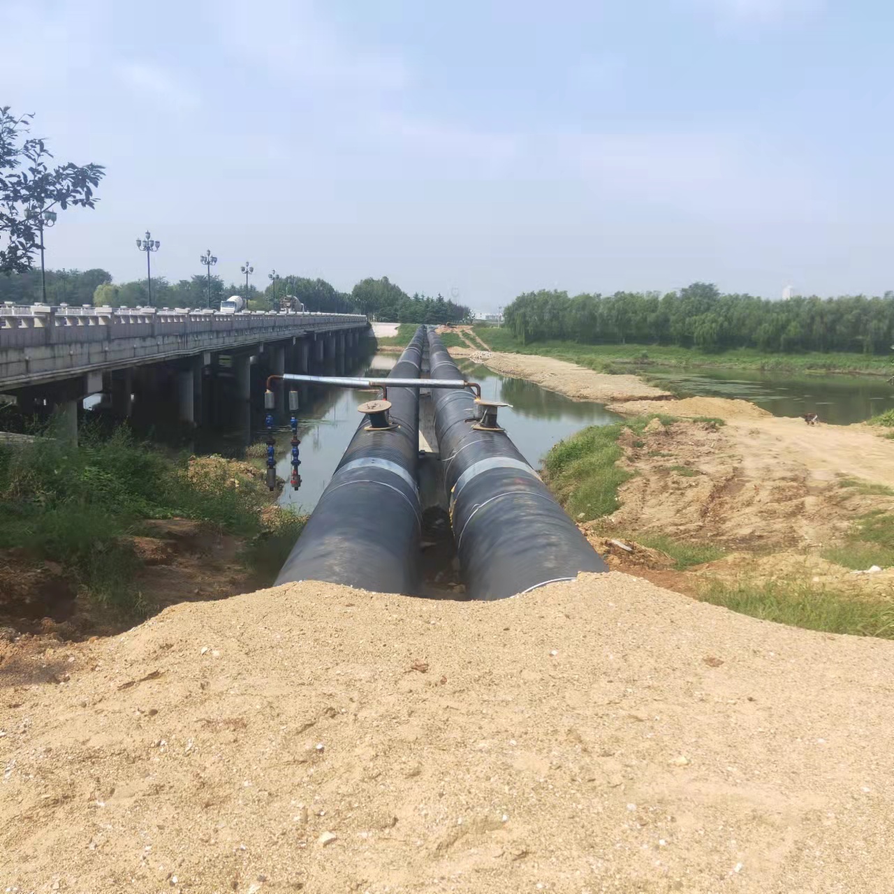 宝鸡武汉顶管输油管道清洗